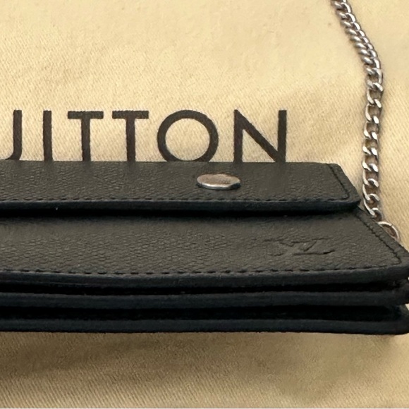 LOUIS VUITTON Long Wallet Taiga Portefeuille Accordion M30992 Ardoise - Picture 3 of 11